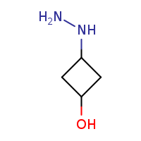 3-hydrazinylcyclobutan-1-ol