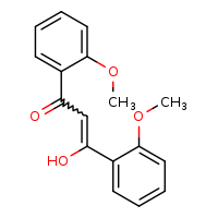 3-hydroxy-1,3-bis(2-methoxyphenyl)prop-2-en-1-one