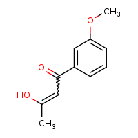 3-hydroxy-1-(3-methoxyphenyl)but-2-en-1-one