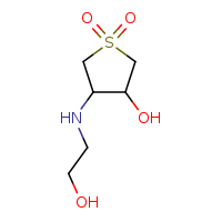 3-hydroxy-4-[(2-hydroxyethyl)amino]-1??-thiolane-1,1-dione