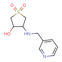 3-hydroxy-4-{[(pyridin-3-yl)methyl]amino}-1??-thiolane-1,1-dione