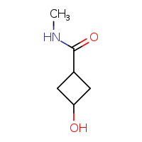 3-hydroxy-N-methylcyclobutane-1-carboxamide