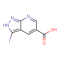 3-iodo-2H-pyrazolo[3,4-b]pyridine-5-carboxylic acid