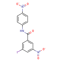 3-iodo-5-nitro-N-(4-nitrophenyl)benzamide
