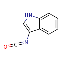 3-isocyanato-1H-indole