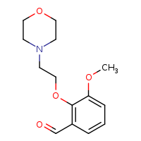 3-methoxy-2-[2-(morpholin-4-yl)ethoxy]benzaldehyde