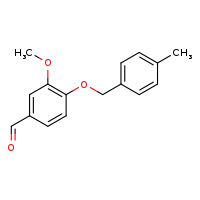 3-methoxy-4-[(4-methylphenyl)methoxy]benzaldehyde