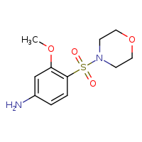 3-methoxy-4-(morpholine-4-sulfonyl)aniline