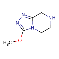 3-methoxy-5H,6H,7H,8H-[1,2,4]triazolo[4,3-a]pyrazine