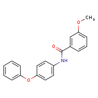 3-methoxy-N-(4-phenoxyphenyl)benzamide