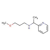 (3-methoxypropyl)[1-(pyridin-2-yl)ethyl]amine