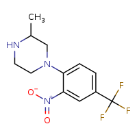 3-methyl-1-[2-nitro-4-(trifluoromethyl)phenyl]piperazine