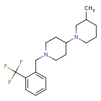 3-methyl-1'-{[2-(trifluoromethyl)phenyl]methyl}-1,4'-bipiperidine