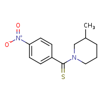 3-methyl-1-(4-nitrobenzenecarbothioyl)piperidine