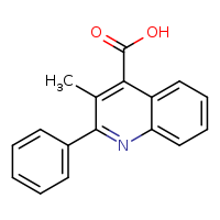 3-methyl-2-phenylquinoline-4-carboxylic acid