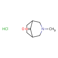 3-methyl-3-azabicyclo[3.2.1]octan-8-one hydrochloride