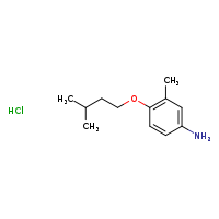 3-methyl-4-(3-methylbutoxy)aniline hydrochloride