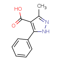 3-methyl-5-phenyl-1H-pyrazole-4-carboxylic acid