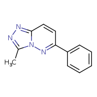 3-methyl-6-phenyl-[1,2,4]triazolo[4,3-b]pyridazine