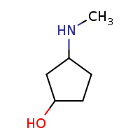 3-(methylamino)cyclopentan-1-ol