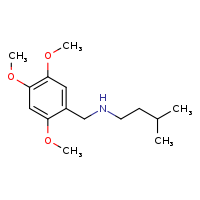 (3-methylbutyl)[(2,4,5-trimethoxyphenyl)methyl]amine