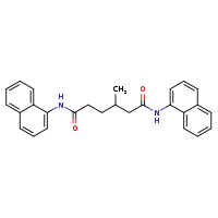 3-methyl-N,N'-bis(naphthalen-1-yl)hexanediamide
