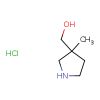 (3-methylpyrrolidin-3-yl)methanol hydrochloride