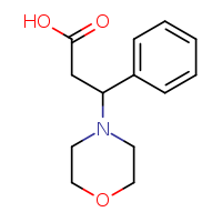 3-(morpholin-4-yl)-3-phenylpropanoic acid