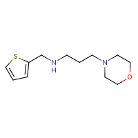 [3-(morpholin-4-yl)propyl](thiophen-2-ylmethyl)amine