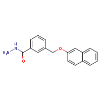 3-[(naphthalen-2-yloxy)methyl]benzohydrazide