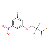 3-nitro-5-(2,2,3,3-tetrafluoropropoxy)aniline