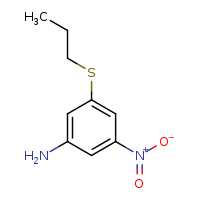 3-nitro-5-(propylsulfanyl)aniline