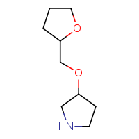 3-(oxolan-2-ylmethoxy)pyrrolidine