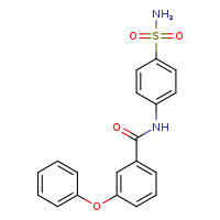 3-phenoxy-N-(4-sulfamoylphenyl)benzamide