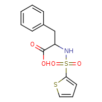 3-phenyl-2-(thiophene-2-sulfonamido)propanoic acid