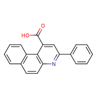 3-phenylbenzo[f]quinoline-1-carboxylic acid
