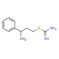 (3-phenylbutyl)sulfanylmethanimidamide