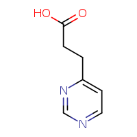3-(pyrimidin-4-yl)propanoic acid