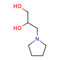 3-(pyrrolidin-1-yl)propane-1,2-diol