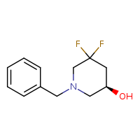 (3R)-1-benzyl-5,5-difluoropiperidin-3-ol