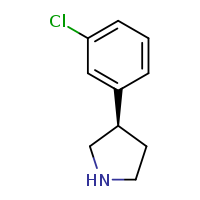 (3R)-3-(3-chlorophenyl)pyrrolidine