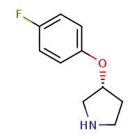 (3R)-3-(4-fluorophenoxy)pyrrolidine