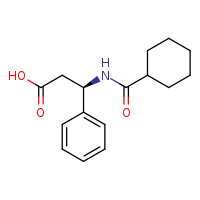 (3R)-3-(cyclohexylformamido)-3-phenylpropanoic acid