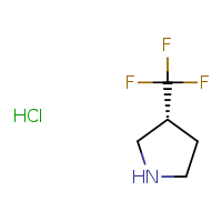 (3R)-3-(trifluoromethyl)pyrrolidine hydrochloride