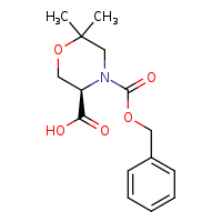(3R)-4-[(benzyloxy)carbonyl]-6,6-dimethylmorpholine-3-carboxylic acid