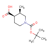 (3R,4R)-1-(tert-butoxycarbonyl)-3-methylpiperidine-4-carboxylic acid