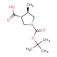 (3R,4R)-1-(tert-butoxycarbonyl)-4-methylpyrrolidine-3-carboxylic acid