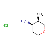 (3R,4R)-3-methyloxan-4-amine hydrochloride