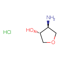 (3R,4S)-4-aminooxolan-3-ol hydrochloride
