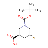 (3R,5R)-1-(tert-butoxycarbonyl)-5-fluoropiperidine-3-carboxylic acid